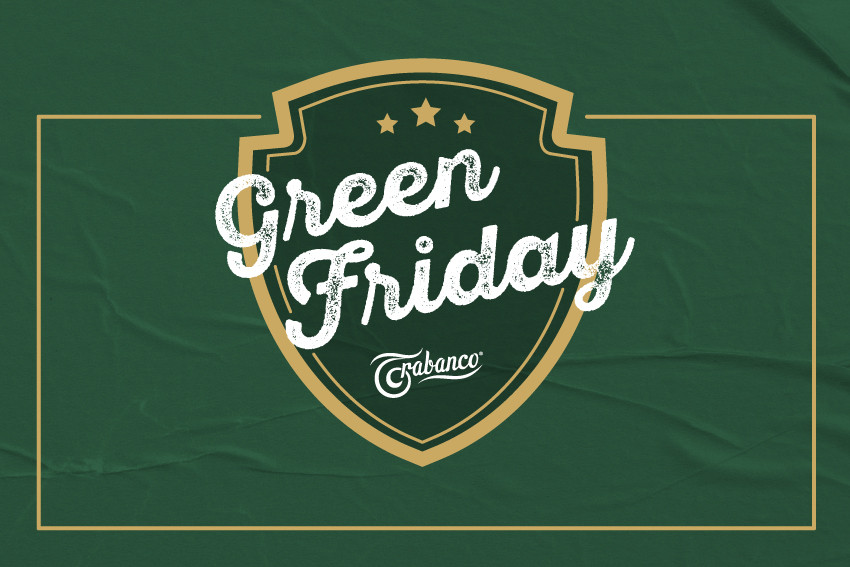Celebra con nosotros el Green Friday y llévate hasta un 25% dto en nuestra tienda online