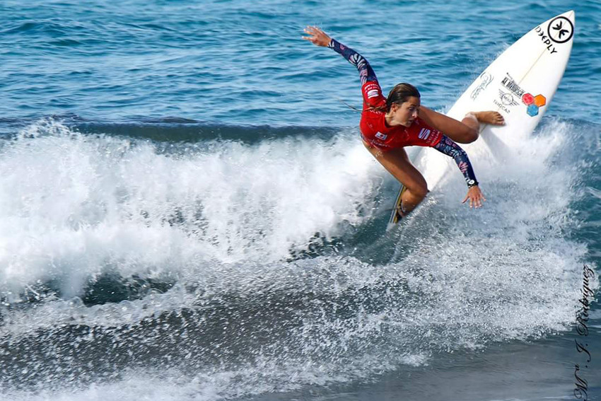 Nuestra enhorabuena a Lucía Martiño, campeona nacional de surf